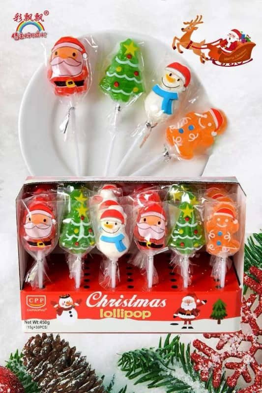 Christmas Character Lollipop