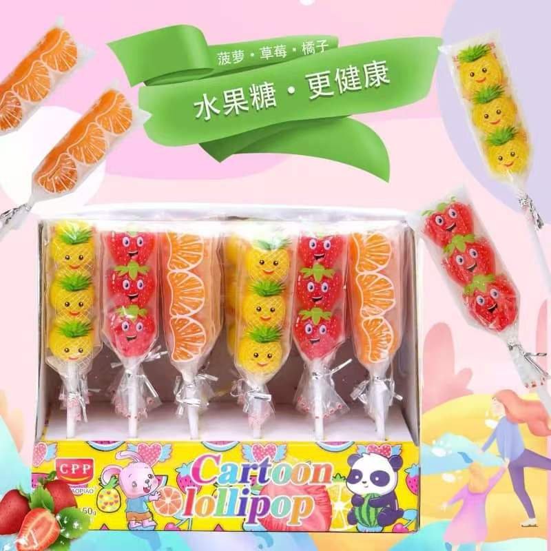 Fruit Cartoon Lollipop